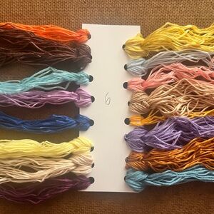 Colorful Embroidery Thread Set